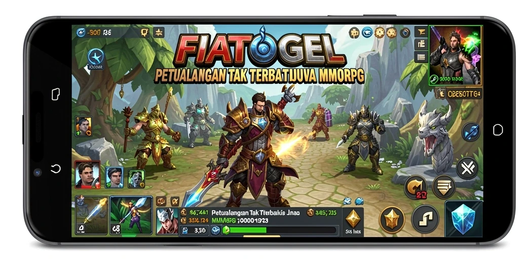 Tangkapan layar <strong>FIATOGEL</strong> menampilkan aksi seru dalam pertarungan MMORPG.
