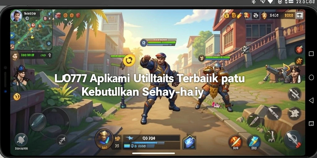 Tampilan utama aplikasi LJO777 yang memudahkan pengguna.