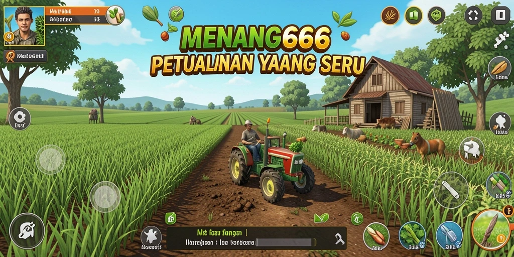 Tampilan gameplay MENANG666 yang menarik dan interaktif di dunia pertanian.