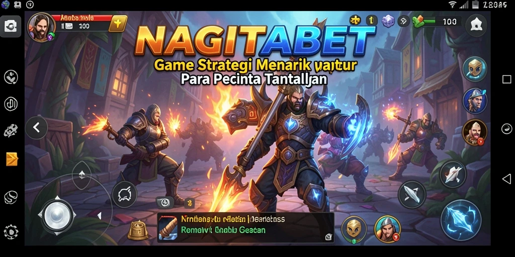 Tampilan gameplay NAGITABET yang seru dan menantang.