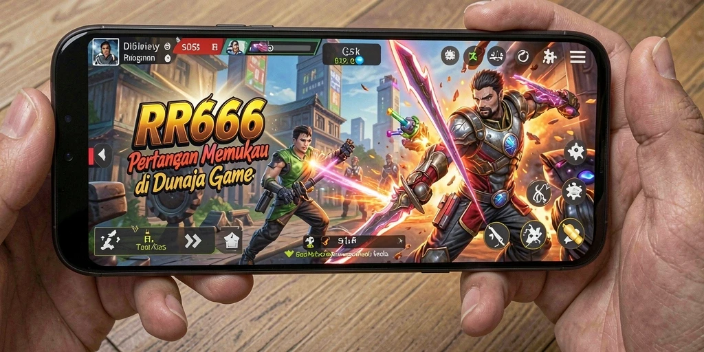 Gameplay seru dan aksi pertarungan yang mendebarkan di RR666.