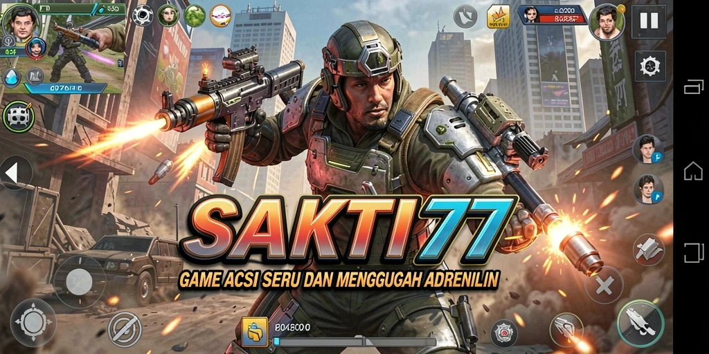 Tampilan aksi mendebarkan dalam SAKTI77 menunjukkan pertarungan intens.